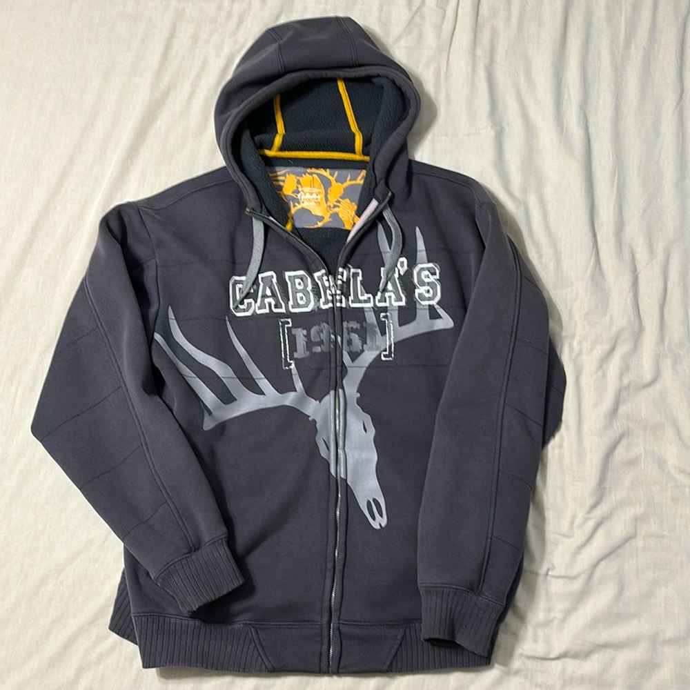Cabelas Fleece Lined Hoodie